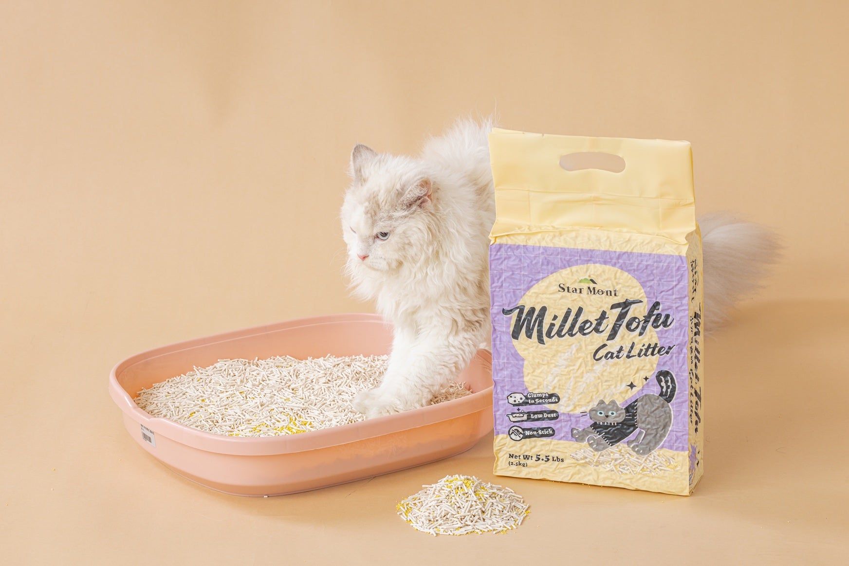 Millet Tofu Cat Litter