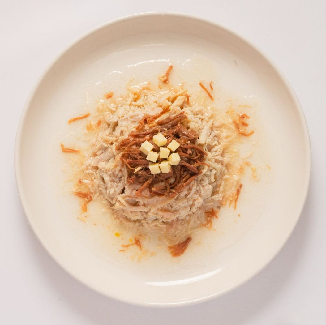 Chicken with Beef &amp; Cheese
