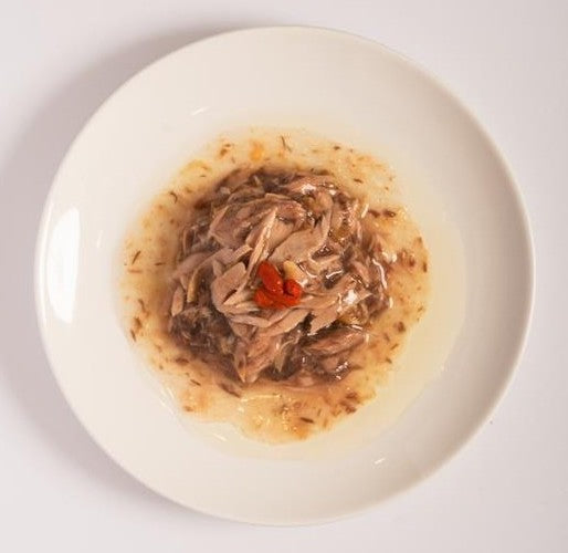 Tuna with Salmon &amp; Goji Berry