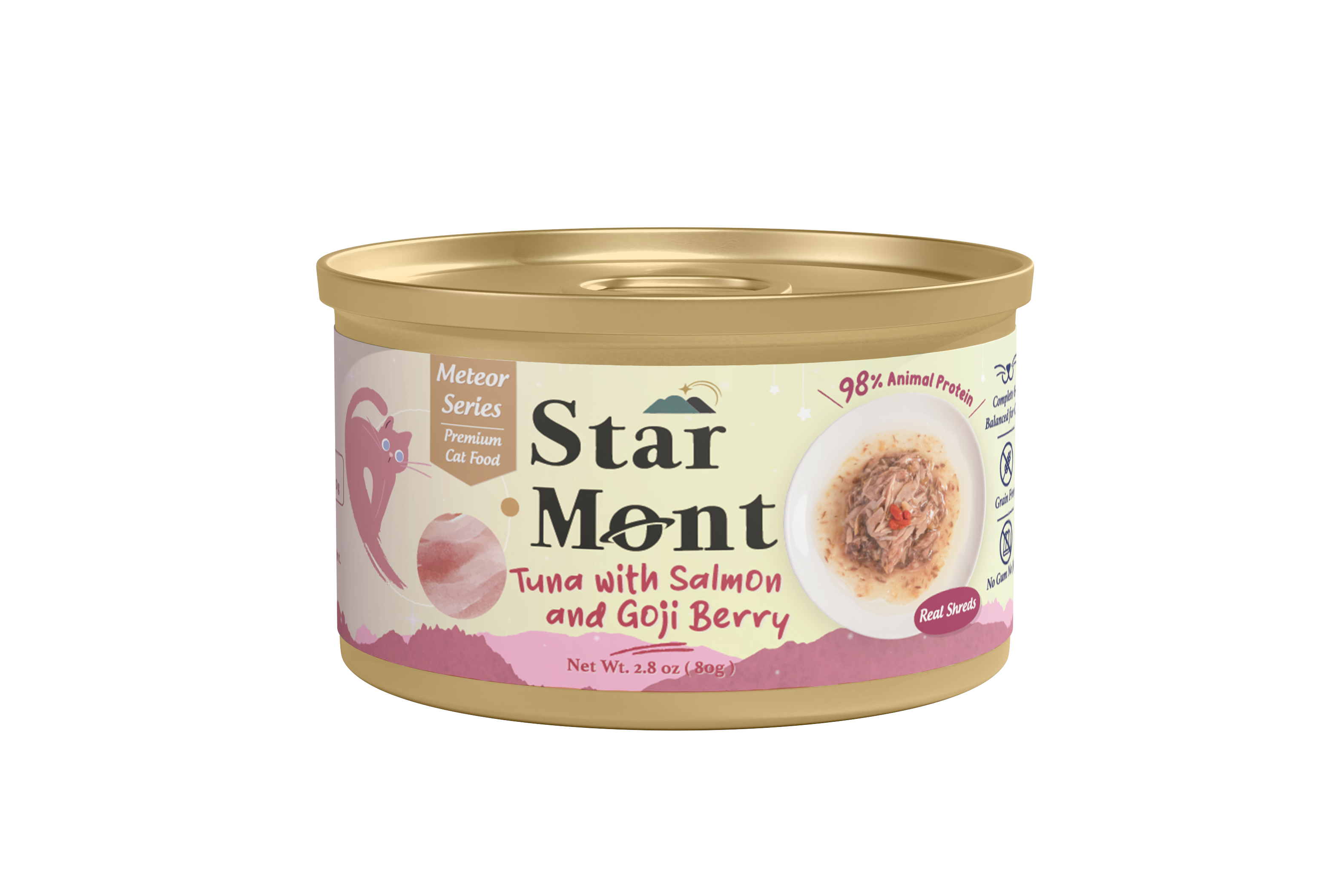 Tuna with Salmon &amp; Goji Berry